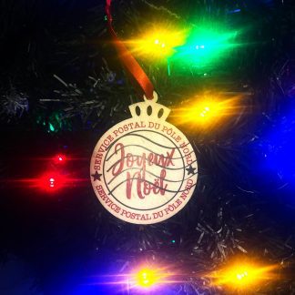 Ornement Joyeux Noël