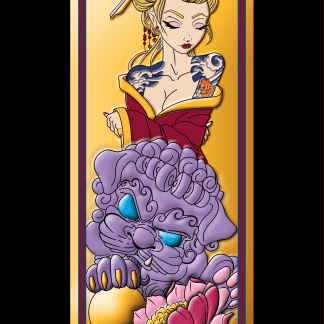 La Geisha et son Dogfu